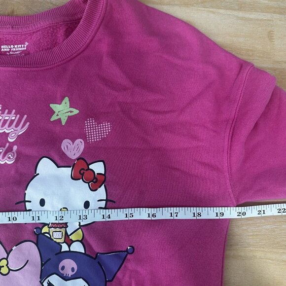 Hello Kitty And Friends Sweatshirt Womens XS Sanrio Pullover Crewneck Cute 2024 - Picture 9 of 10